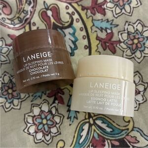 [ FiRM price ] LANEIGE Lip Sleeping Mask Duo - Chocolate & Eggnog